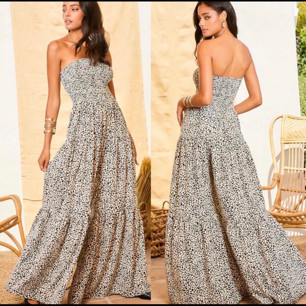 Beautiful animal Print Jumpsuit Palazzo